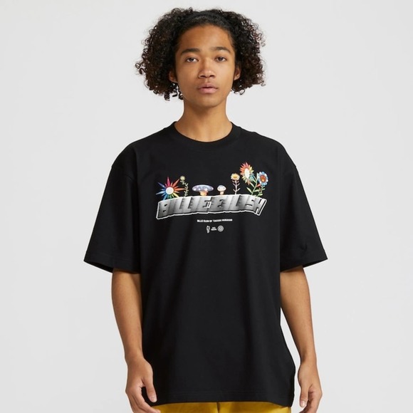 Uniqlo Other - Murakami x Billie Eilish x Uniqlo Black Shirt XL